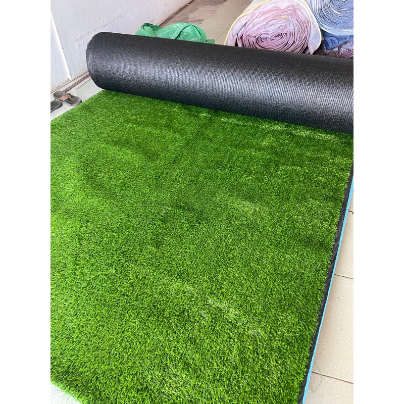 Jual KARPET RUMPUT SINTETIS 50x200cm /RUMPUT SINTETIS /RUMPUT FUTSAL ...
