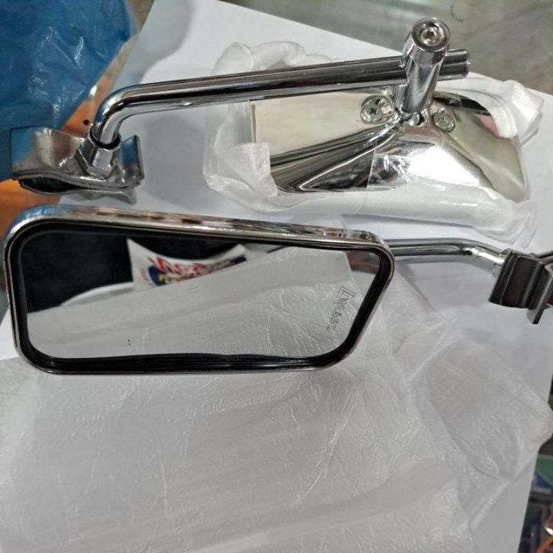 Jual Spion Jepit Kotak Vespa Chrome Sepasang Shopee Indonesia