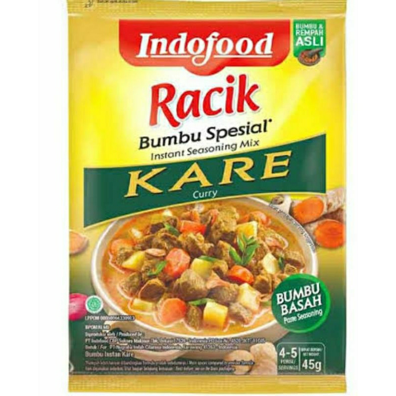 Jual Racik Bumbu Spesial Indofood Rendang Opor Kare Soto Gulai