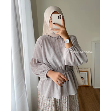HIZA REEYA BLOUSE Wanita Cantik Blouse
