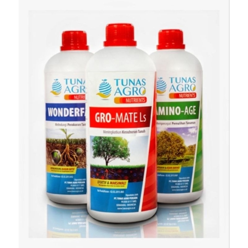 Jual Pupuk Asam Amino AMINO AGE kemasan 1L Pupuk Makro dan Mikro merk