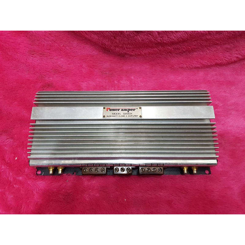 Jual Power Power Amper QA60X Power Amplifier 4 Channel Class A | Shopee  Indonesia