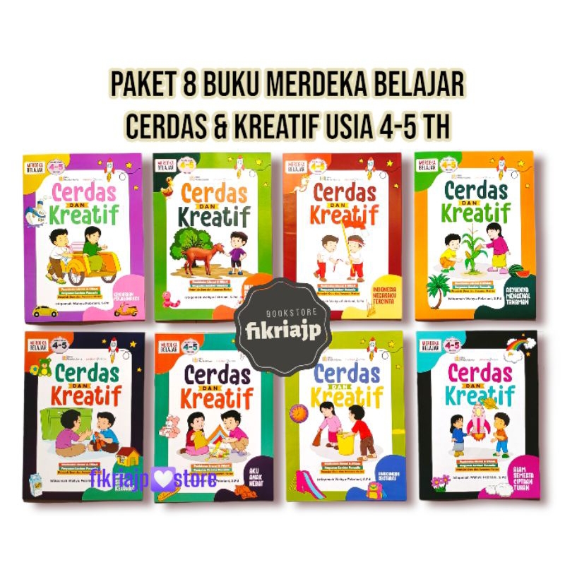 Jual Buku Anak TK Cerdas Dan Kreatif Usia 4-5 Atau Usia 5-6 Tahun ...