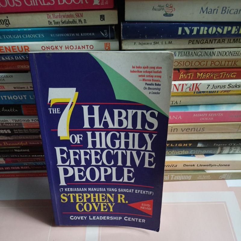 Jual Buku The 7 Habits Of Highly Effective Peopl | Shopee Indonesia