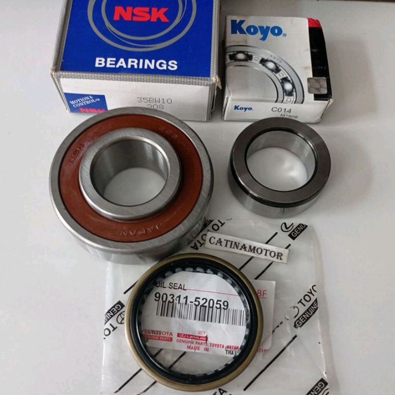 Jual BEARING SET + SEAL RODA BELAKANG INNOVA DIESEL INNOVA BENSIN (1 ...