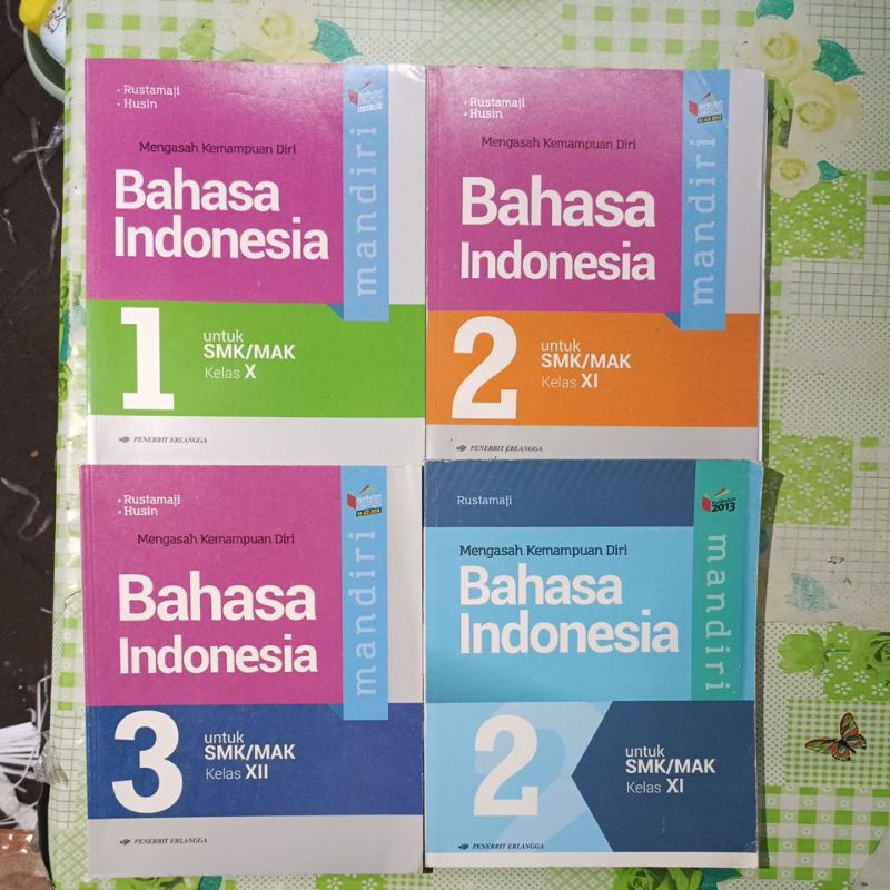 Jual BUKU ORIGINAL BEKAS MANDIRI BAHASA INDONESIA KELAS 1 2 3 X XI XII ...