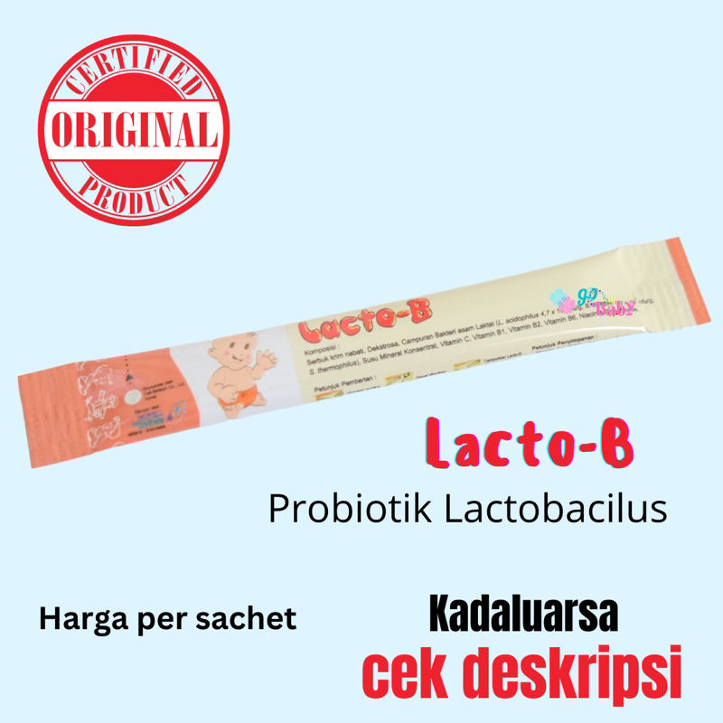 Jual LACTO B SACHET - VITAMIN PROBIOTIK | Shopee Indonesia