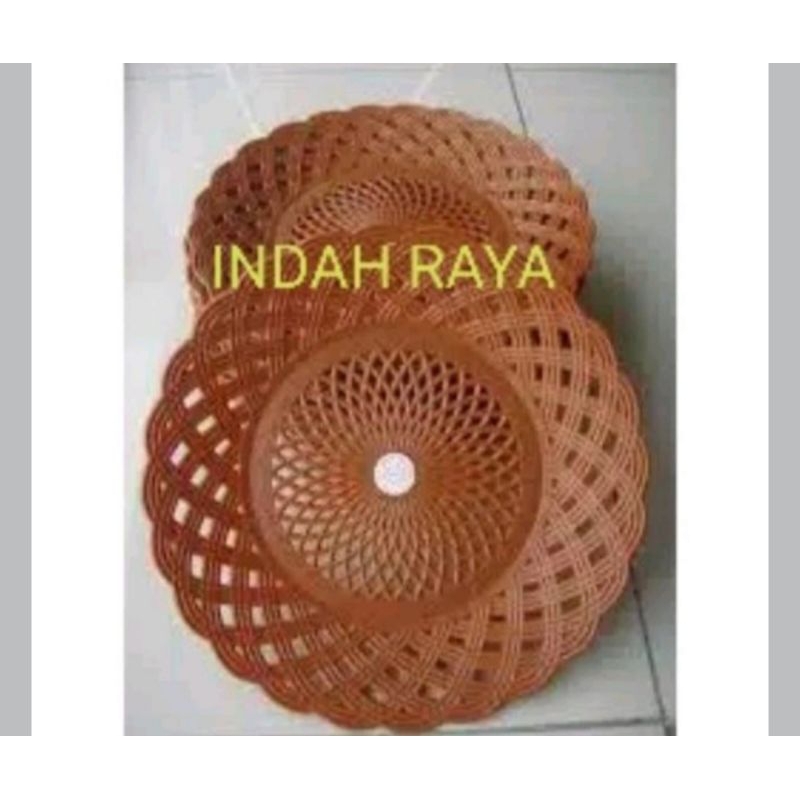 Jual Piring Rotan Plastik Lusinan Isi Pcs Lusin Shopee Indonesia