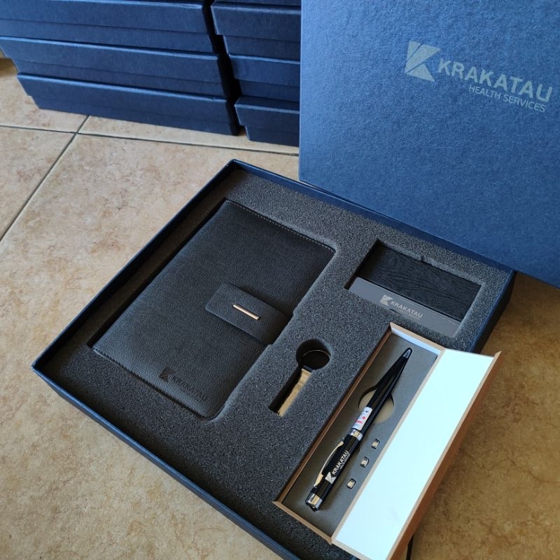 Jual Giftset Premium Profesional Binder a6 + Pen Pointer + Card Holder