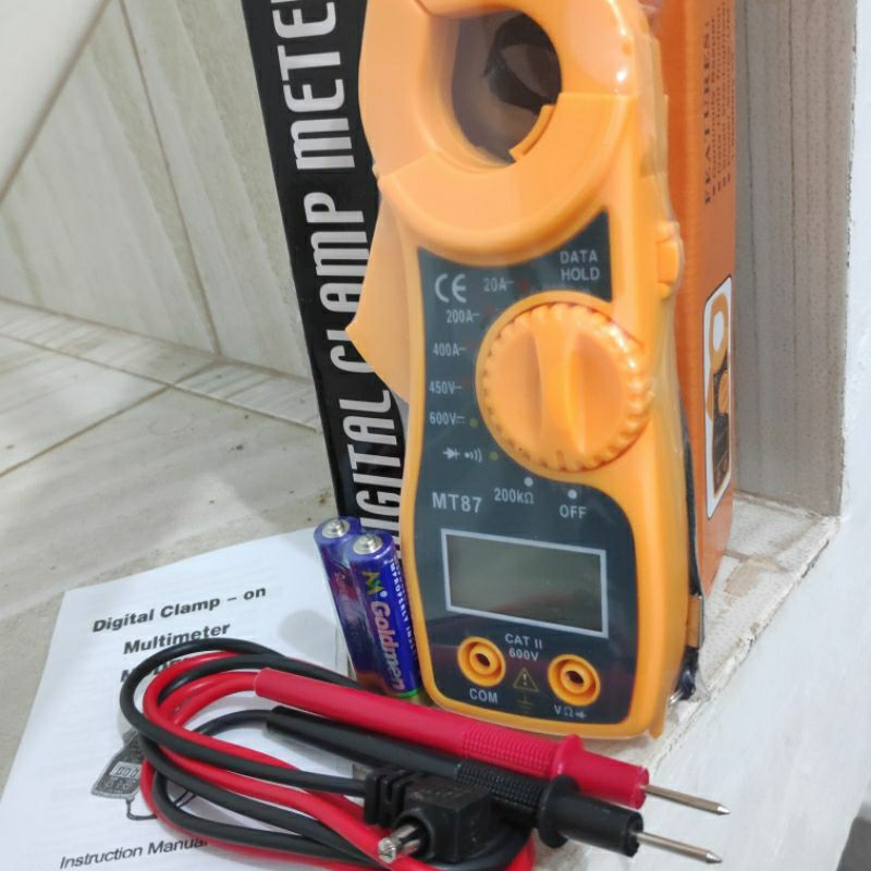 Jual Digital Clamp Meter Mt Tang Ampere Mt Tang Amper Ac Mt