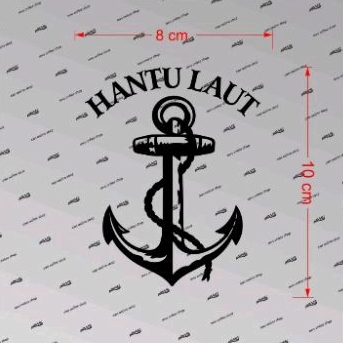 Jual Sticker jangkar hantu laut | Shopee Indonesia