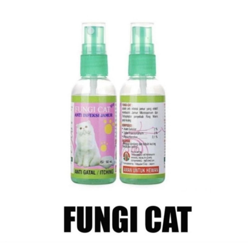 Jual FUNGI CAT ANTI GATAL DAN INFEKSI JAMUR PADA KUCING ORIGINAL