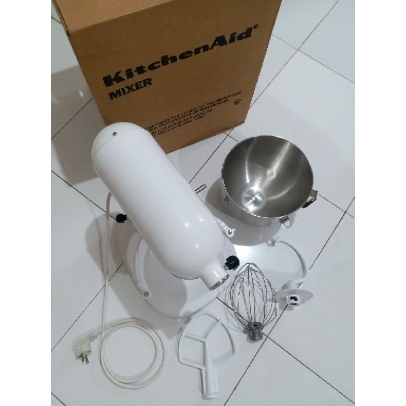Jual KitchenAid Heavy Duty 4.8 L Stand Mixer Warna Putih 5K5SSWH