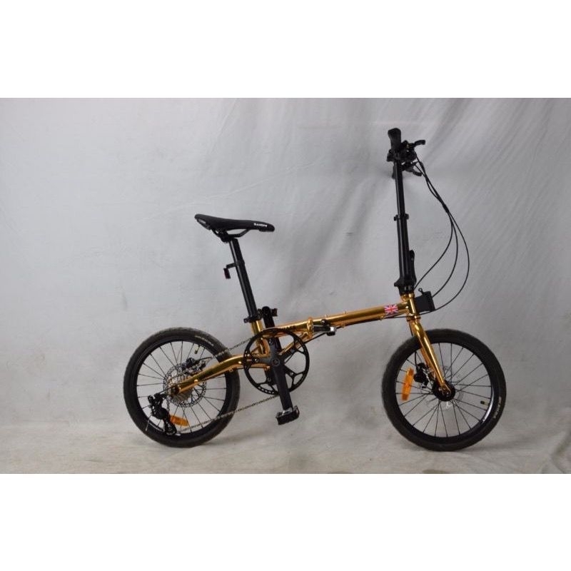 Jual SEPEDA LIPAT 16 INCH SAKONI ACHILLES ALPHA CHROMOLY HIDROLIK 10 ...