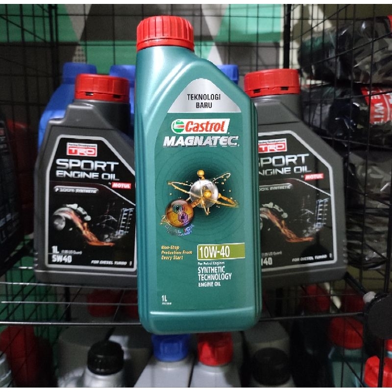 Jual CASTROL MAGNATEC ENGINE OIL 10W-40 SYNTHETIC TECHNOLGY 1L ...