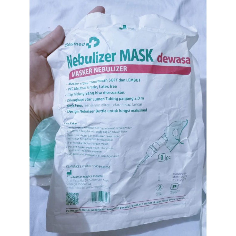 Jual Nebulizer Mask Dewasa. | Shopee Indonesia