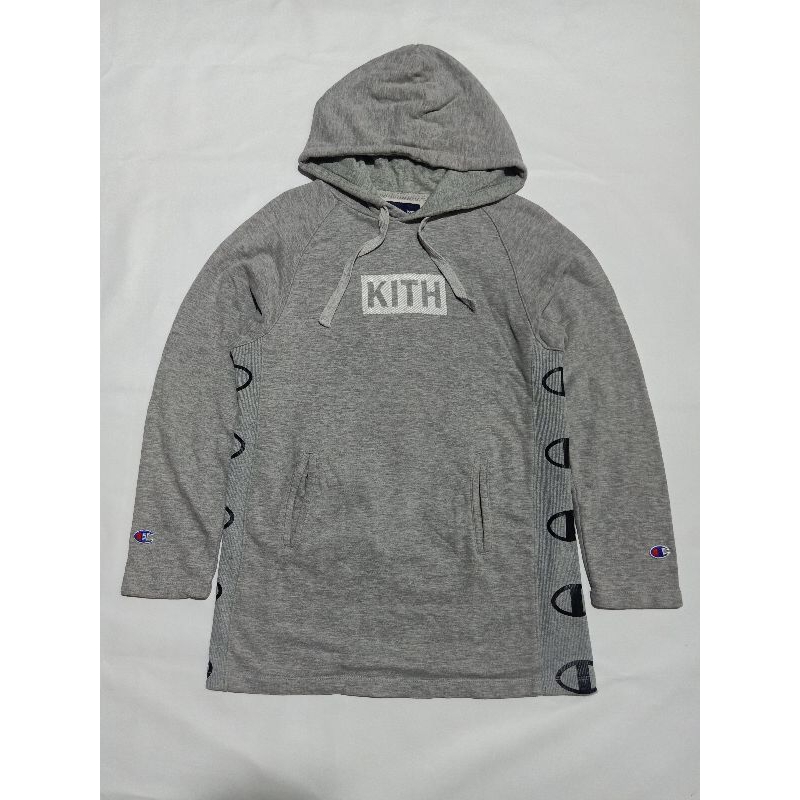 Kith x champion extended hoodie store