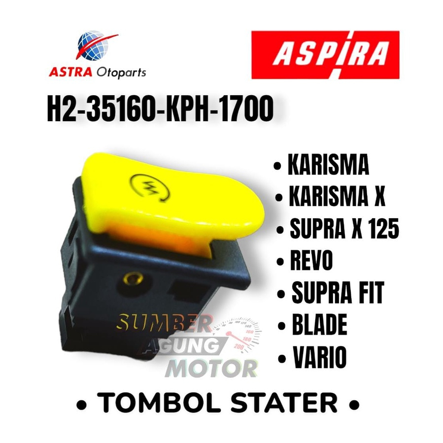Jual SAKLAR TOMBOL STATER KARISMA SUPRA X125 BEAT BLADE VARIO ORI ...