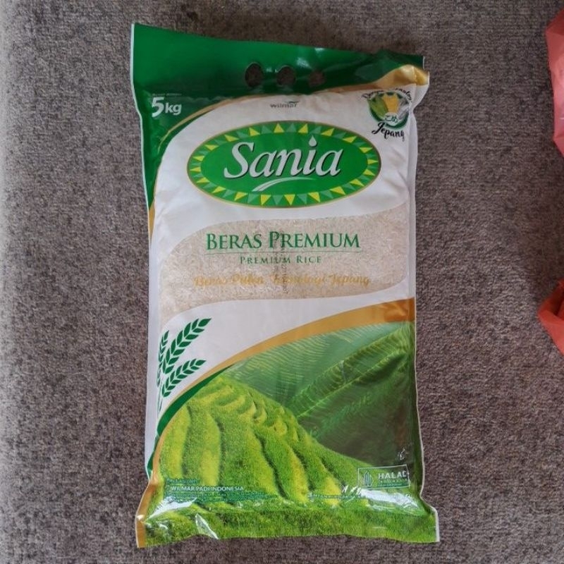 Jual Sania ~ Beras Premium 5kg Medan Shopee Indonesia 4381