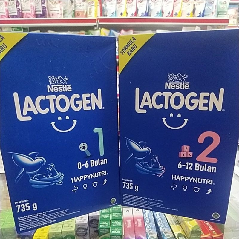 Jual LACTOGEN 1 735G | LACTOGEN 2 735G | Shopee Indonesia