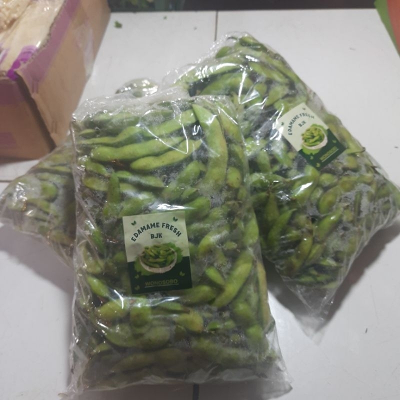 Jual edamame fresh 1 kg Shopee Indonesia