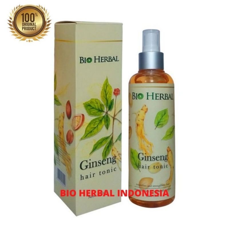 Jual BIO HERBAL GINSENG HAIR TONIC Shopee Indonesia