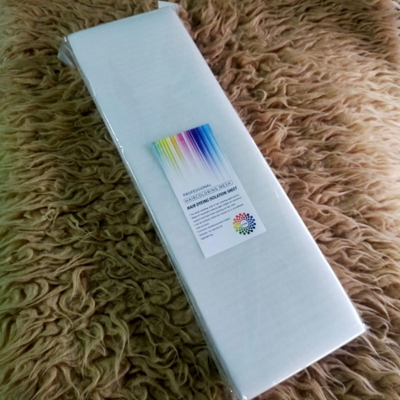 Jual KERTAS HIGHLIGHT FOIL FOAM CAT RAMBUT STRIPS ALAT CAT BELAYAGE ...