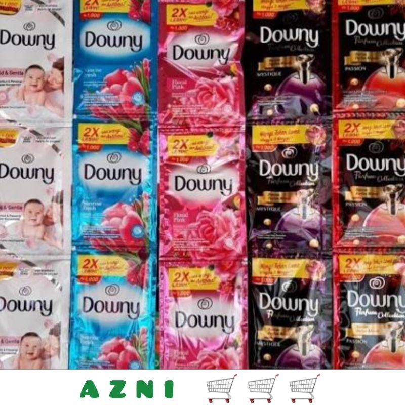 Jual Downy Liquid Jumbo 12 Sachet Detergen Cair Shopee Indonesia