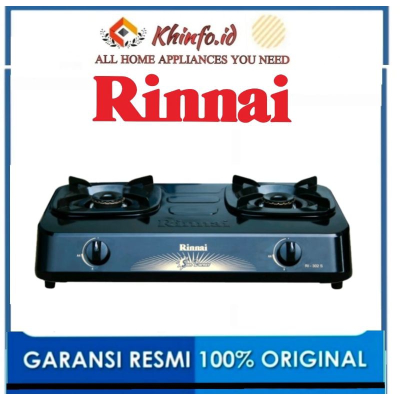 Jual Rinnai Ri302s Ri302s Ri302s Kompor Gas Rinnai Ri 302s Kompor Gas