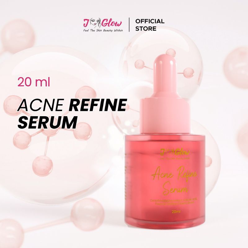 Jual Jglow Acne Refine Serum Untuk Kulit Wajah Berjerawat Dan Beruntus