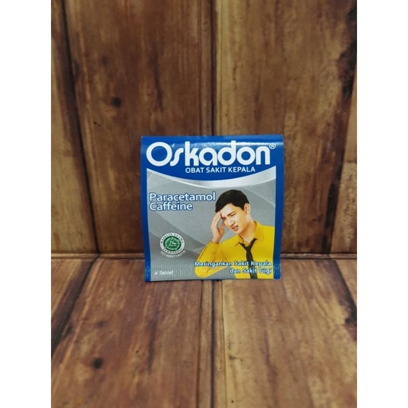 Jual Oskadon Obat Sakit Kepala 1 Strip Isi 4 Tablet Shopee Indonesia