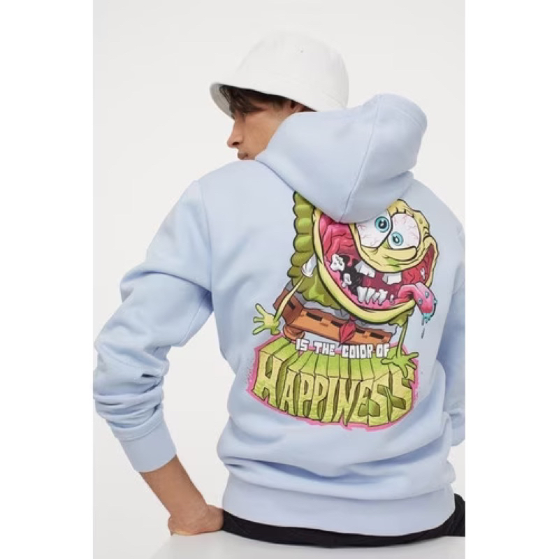 Hoodie h&m spongebob original hotsell