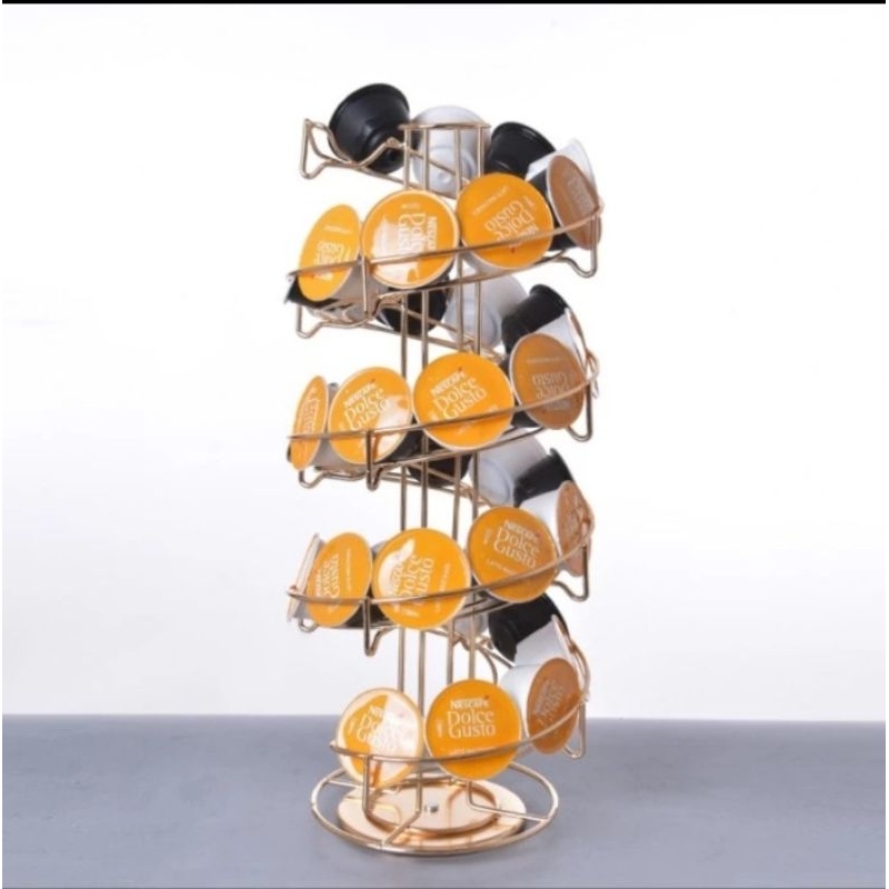 Jual Nescafe Dolce Gusto Capsule Holder Swivel 30 Capsule Shopee Indonesia