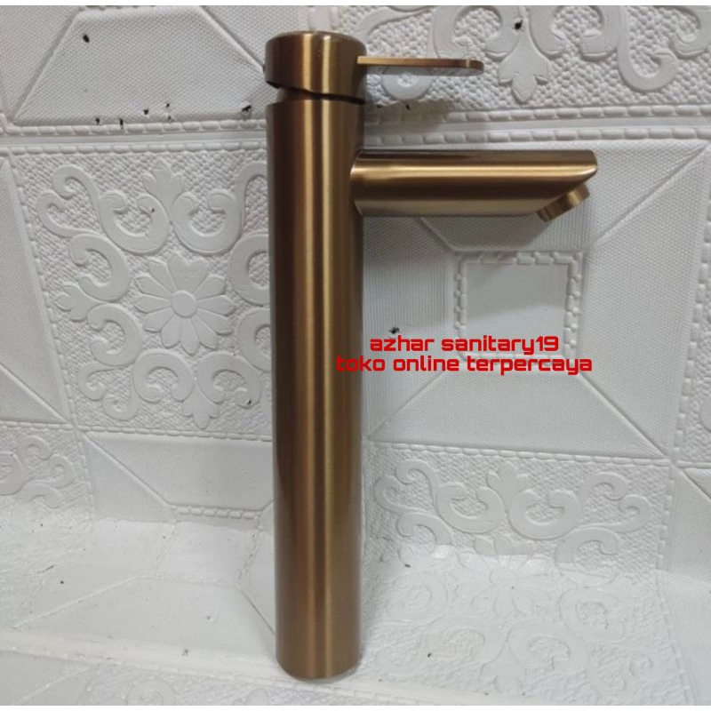 Jual Kran Westafel Tinggi Cm Panas Dingin Rose Gold Shopee Indonesia