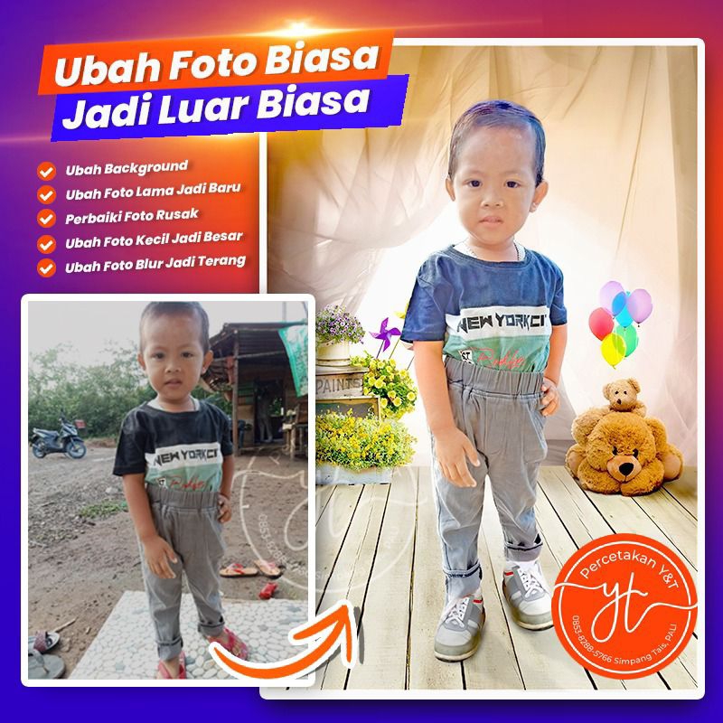 Jual Jasa Edit Foto Ganti Background Restorasi/Perbaiki Foto | Shopee