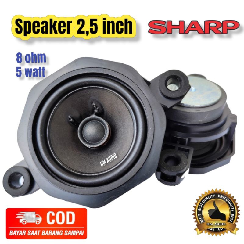 Jual Speaker 2,5 inch SHARP Loud Speaker SHARP | Shopee Indonesia