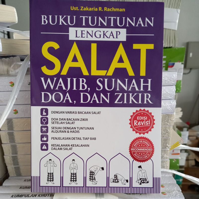 Jual BUKU TUNTUNAN LENGKAP SALAT WAJIB, SUNAH, DOA, DAN ZIKIR | Shopee ...