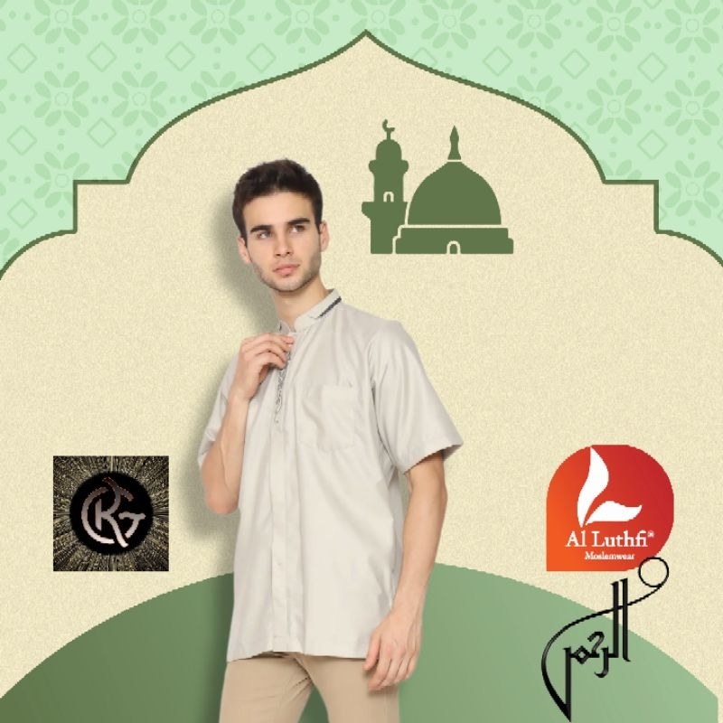 Jual ALLUTHFI ORIGINAL BAJU KOKO IDENTITAS MUSLIM INDONESIA