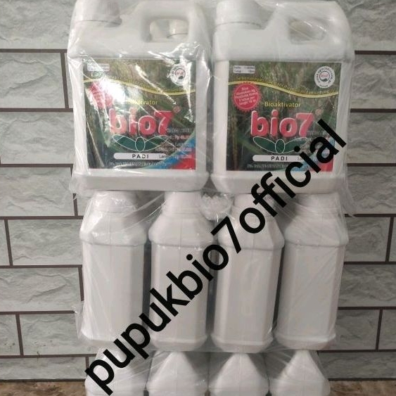 Jual Pupuk Bio7 Organik Cair Hayati Bioaktivator Padi 1 Liter Shopee Indonesia 