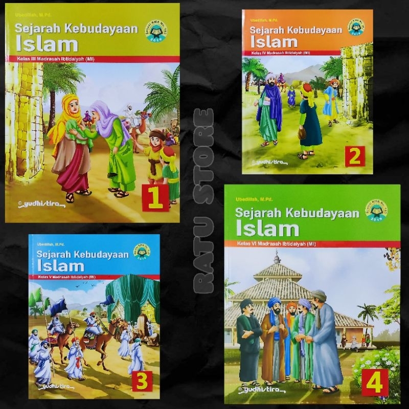 Jual Buku SKI Sejarah Kebudayaan Islam MI Kelas 3 4 5 6 Jilid 1 2 3 4 ...