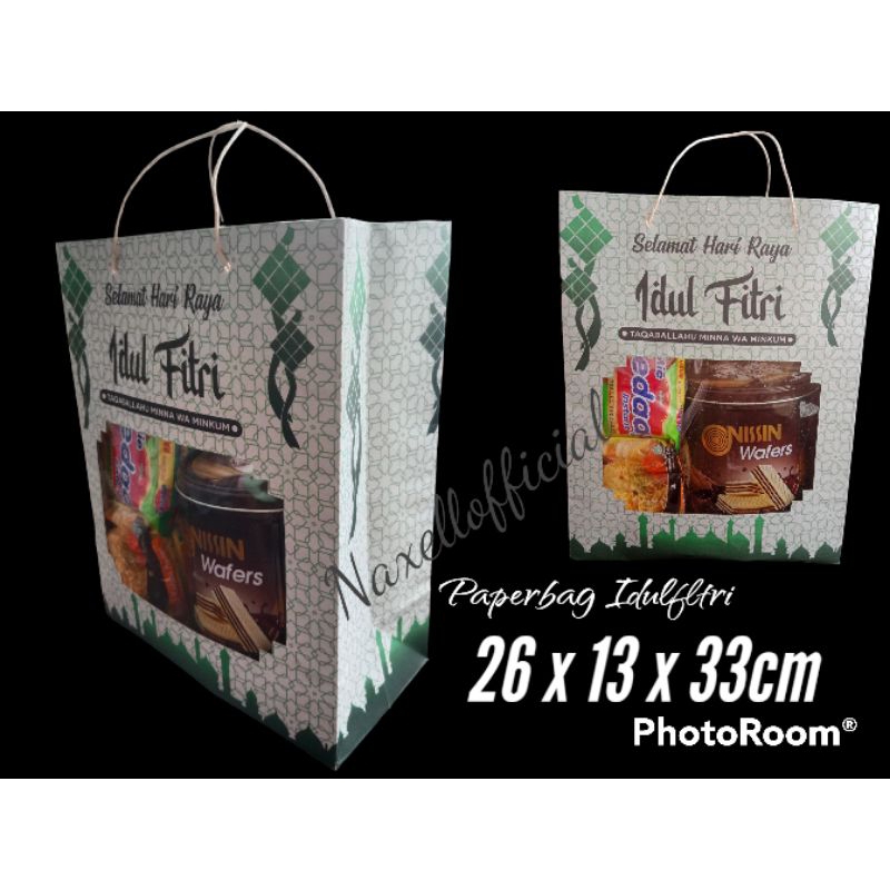 Jual Paperbag Idulfitri Wk Tas Parcel Lebaran Tas Kertas Idul Fitri