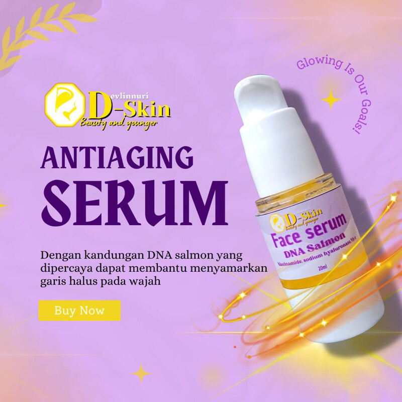 Jual D Skin Face Serum Dna Salmon 20ml Serum Anti Aging And Skin