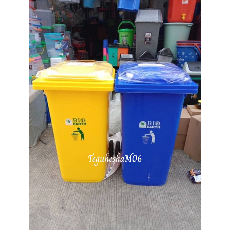 Jual SALE !! Green Leaf Tempat Sampah Roda Ukuran 100 120 240 Liter