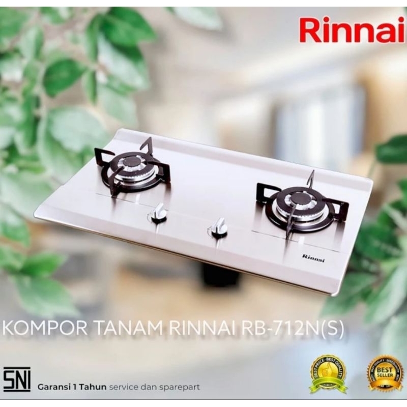 Jual Kompor Tanam Rinnai Tungku Stainless Ns Shopee Indonesia