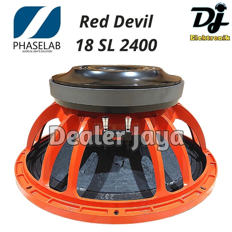 Jual Speaker Komponen Phaselab RED DEVIL 18 SL 2400 / 18 SL2400 / 18SL2400 18 inch Shopee