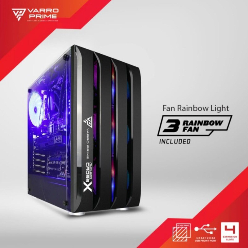 Jual Casing Varro Prime Nuclear Cross X Black | Shopee Indonesia