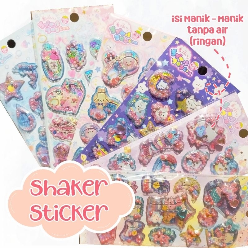 Jual SHAKER STICKER beads 3d timbul | Shopee Indonesia