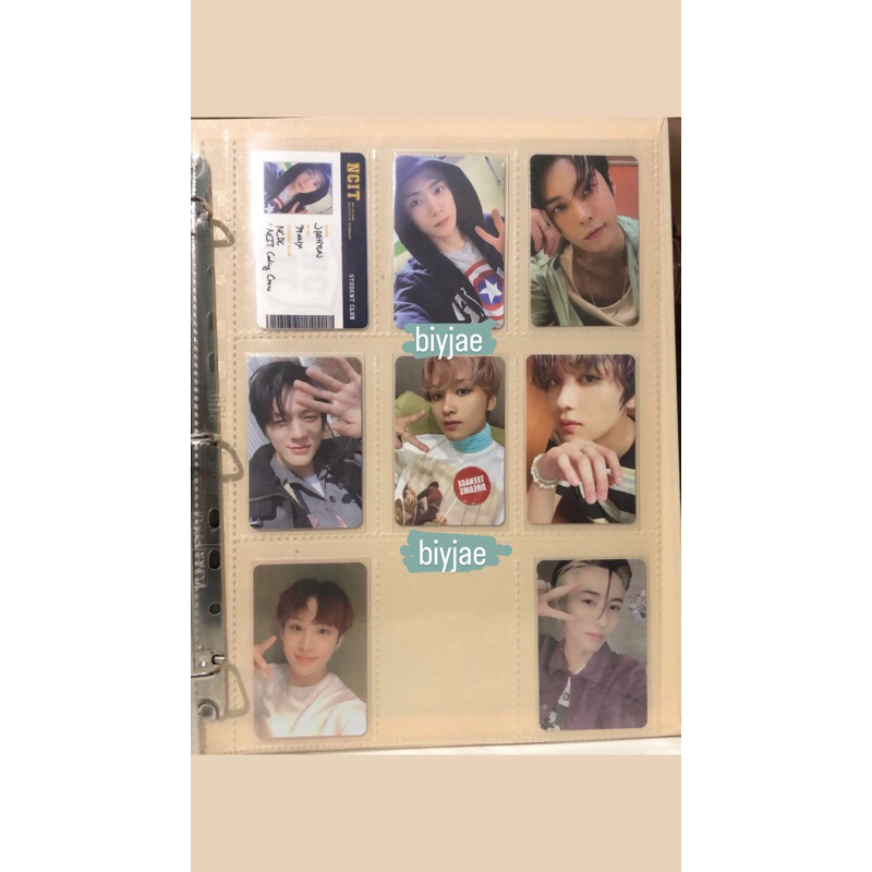 Jual PHOTOCARD OFFICIAL Jaehyun Jungwoo Doyoung Haechan NCT 127 Jeno