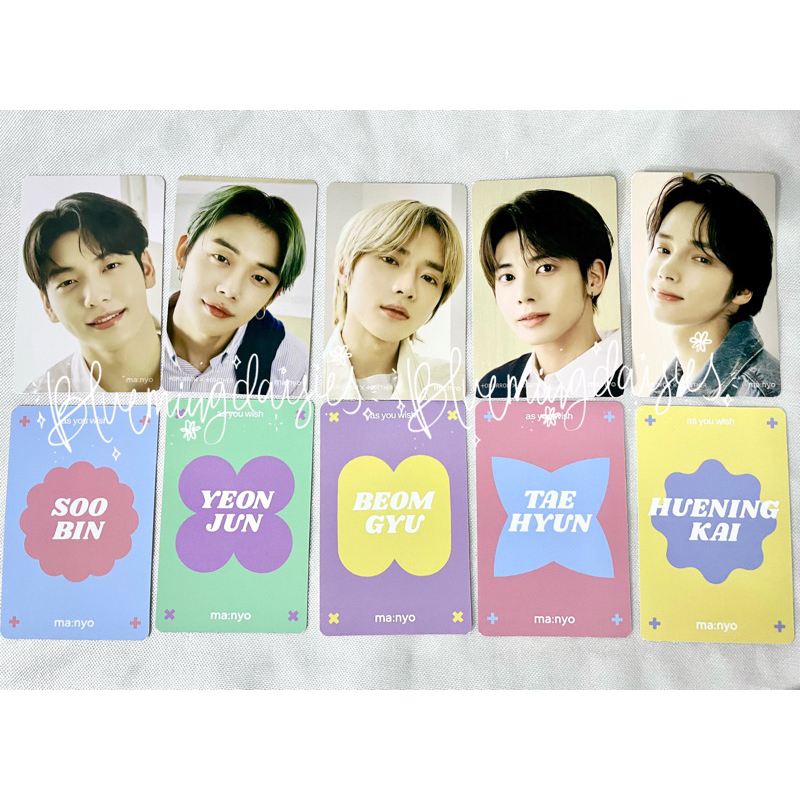 Jual PHOTOCARD MANYO X TXT ROUND 3 SOOBIN YEONJUN BEOMGYU TAEHYUN ...