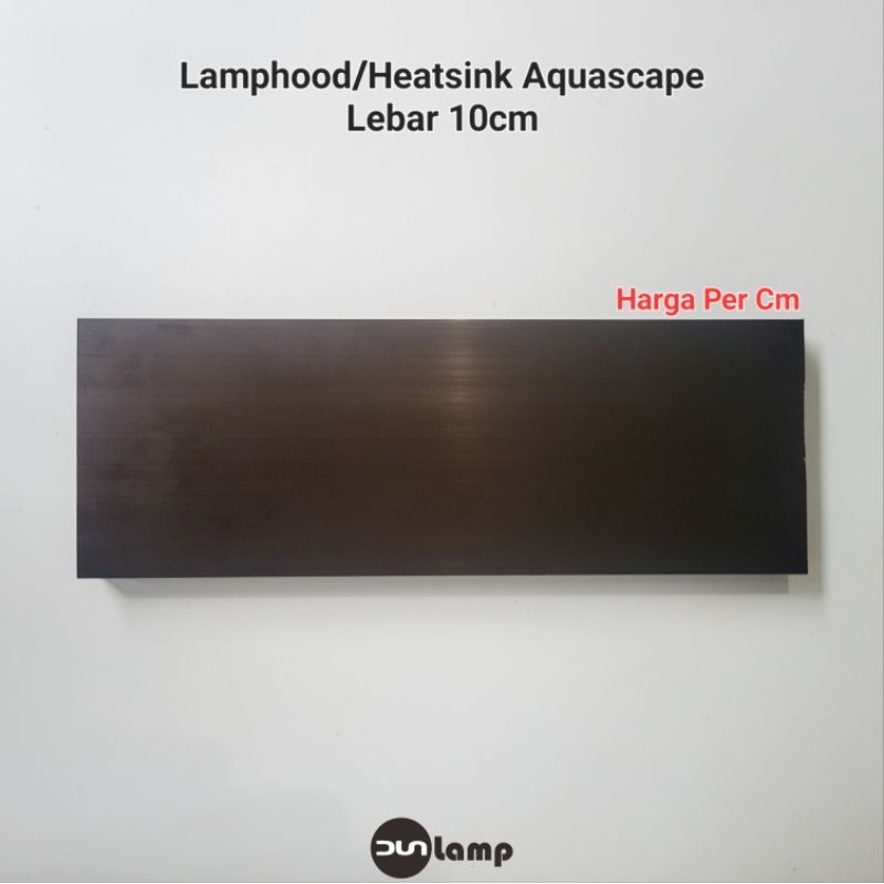 Jual Lamphood Heatsink Aquascape Aquarium DIY Lebar 10cm Harga Per CM